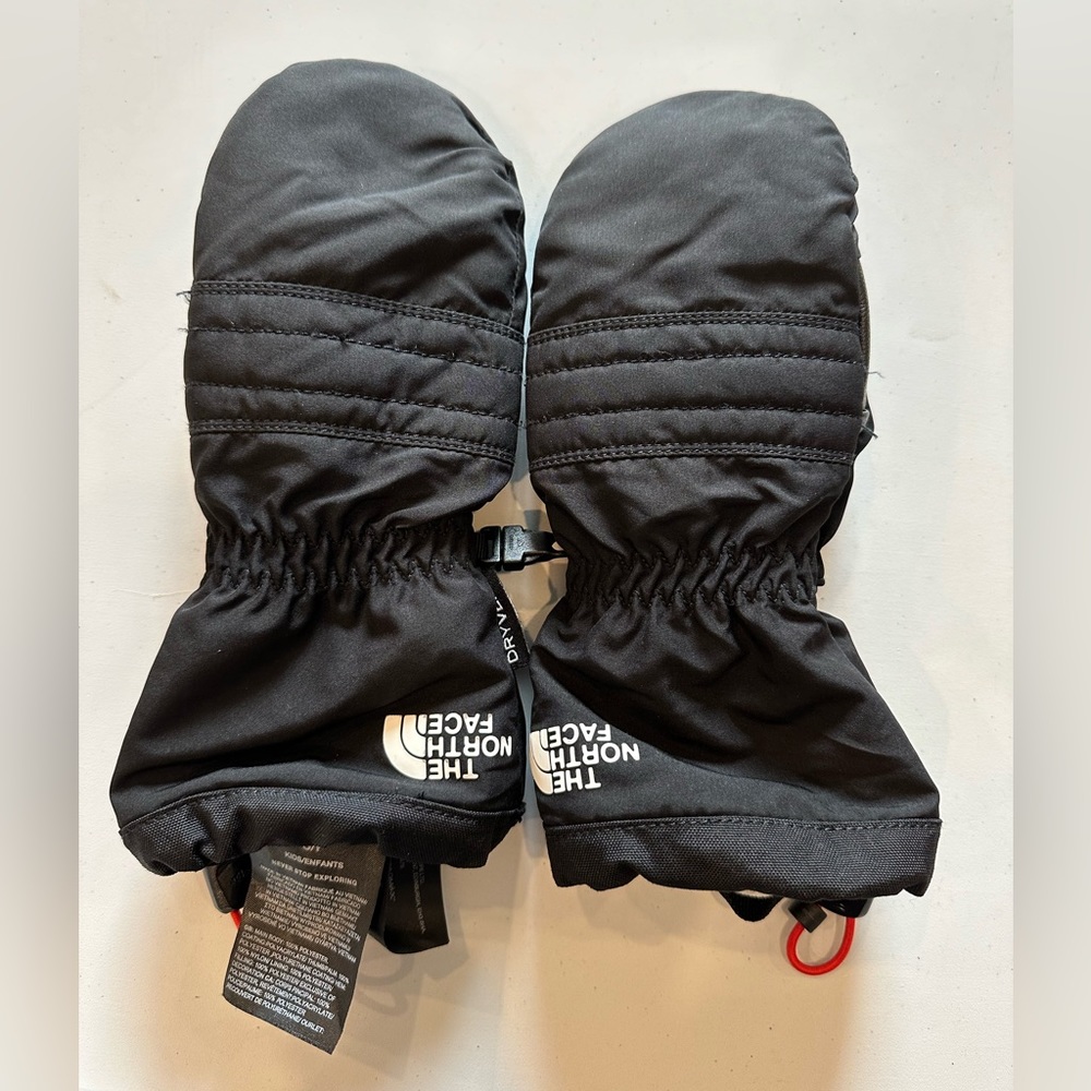 Kids North Face Montana Ski Mitts Size Small